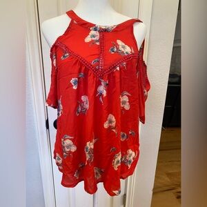 Sienna Sky Bold Red Apparel